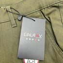GALAXY BY HARVIC FLEX SUPER STRETCH FABRIC PANT 4 - SIZE: MEN 32 - GREEN OLIVE - Brand New