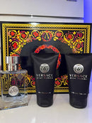 Versace POUR HOMME 3 PCS SET:(1.7 EDT SP + 1.7 SH + 1.7 B/W) - Brand New