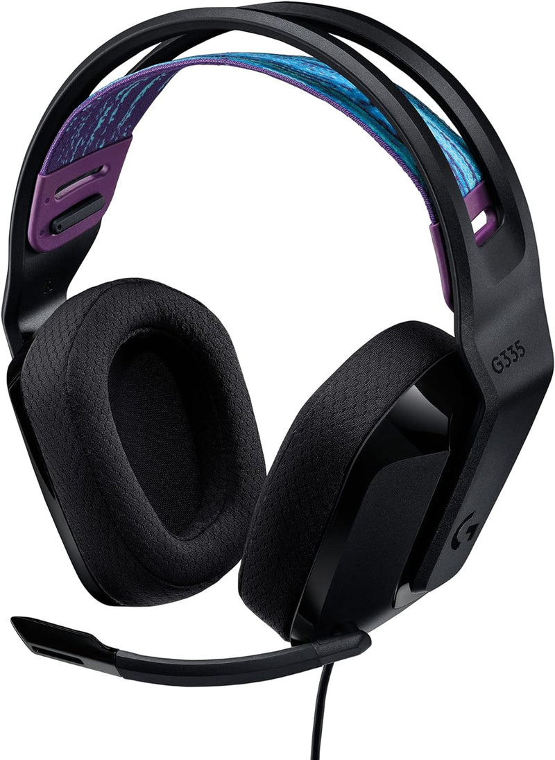Logitech G335 Wired Gaming Headset 981-000977 (Wired) - Black - Like New