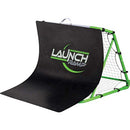 FRANKLIN SPORTS LAUNCH RAMP SOCCER TRAINER 38"X42"X35.75" 60071X - BLACK - Like New