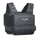 CAP BARBELL WORKOUT VEST WEIGHTED 20 LBS REMOVABLE IRON WEIGHTS - BLACK - Like New