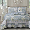 ROYAL TRADITION KING/CAL. KING OVERSIZE QUILT SET - BREA - Brand New
