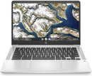 For Parts: HP CHROMEBOOK 14" FHD CELERON N4500 1.10GHZ 4GB 128GB eMMC PHYSICAL DAMAGE