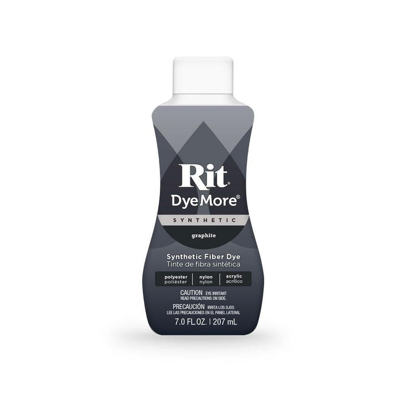 Rit Dye More Synthetic 7oz-Graphite - Brand New