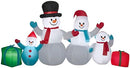 GEMMY CHRISTMAS INFLATABLE SNOWMAN FAMILY - MULTI - Like New