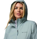 WL7995-461 COLUMBIA WOMEN'S SWITCHBACK II LONg JACKET MEN S CRUSHED BLUE - XL - Like New