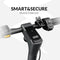 ZDZA ELECTRIC SCOOTER ZD01 500W PEAK MOTOR 19MPH FOLDABLE - GRAY/BLACK - Like New