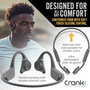 WILDHORN CRANK BONE CONDUCTION HEADPHONES BLUETOOTH 5.4 IPX7 WATERPROOF - Like New