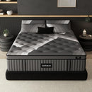 LECHEPUSSLEEP LECHEPUS 14INCH CAL KING MATTRESS PLUSH MEMORY FOAM - BLACK/GRAY - Brand New