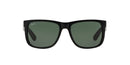 RAY BAN RAY-BAN JUSTIN RB4165 SIZE 55 - BLACK/DARK GREEN - Like New