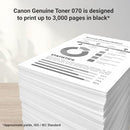 CANON GENUINE 070 TONER CARTRIDGE COMPATIBLE W/MF465DW MF462DW - BLACK - Brand New
