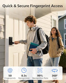 Philips Wi-Fi Smart Door Lock with Handle, Keyless Entry, Fingerprint - Like New