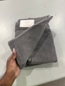 KATHY IRELAND ZERO TWIST 28 IN X 54 IN BATH TOWEL - CHARCOAL - Brand New