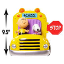 PEANUTS CHARLIE BROWN'S INTERACTIVE SCHOOL BUS TOY, 11-PIECES 45086 - MULTICOLOR - Like New