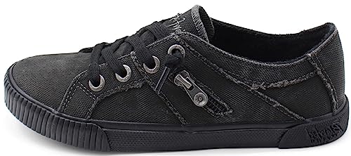ZS-0269 BLOWFISH MALIBU WOMEN'S FRUIT SNEAKER BLACK/BLACK SIZE 7.5 - Like New