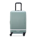 DELSEY FLORENCE BY MILLS SPIN ME AWAY EXPANDABLE 20 CARRY ON PLUS LUGGAGE -GREEN - Brand New