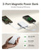 BASEUS MAGSAFE PORTABLE CHARGER FOR IPHONE, 10,000MAH 15W MAGPOWER BANK WHITE - Like New
