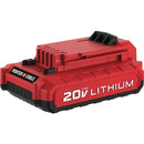 PORTER-CABLE 20V MAX 2.0AH BATTERY - RED/BLACK/WHITE - Like New