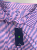IZOD SS CLUBHOUSE BAR POLO - SIZE: MEN XXL - ORCHID - Brand New