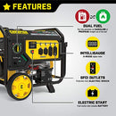 Champion Power Equipment 9375-Watt Dual Fuel Portable Generator, Electric Start - Like New
