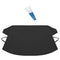 TAPHA EXTRA LARGE 68.5" X 43" WINDSHIELD SNOW COVER FOR ICE & SLEET - BLACK - Brand New