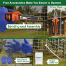 HOPERAN HARDWARE CLOTH 1/2 INCH 48 X 100 FT MESH 19 GAUGE CHICKEN WIRE - STEEL - Like New