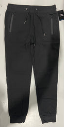 BLUE ICE UNISEX FLEECE JOGGER WITH WATERPROOF ZIP POCKETS - LARGE - BLACK - Brand New