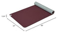 GAIAM YOGA MAT PERFORMANCE TPE EXERCISE MAT - SANGRIA/LAGOON - Like New