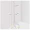 Delta Cycle 2 Bike Gravity Pole Stand - SILVER/GREY RS6100 - Like New