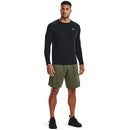 UNDER ARMOUR MEN'S TECH GRAPHIC SHORTS - SIZE: MEN XL - MARINE OD GREEN/BLACK - Brand New