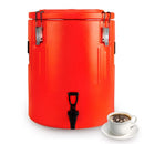 B0D9YB2LYT Insulated Beverage Dispenser 8.5 Gallon, Stainles Steel, Black - Brand New