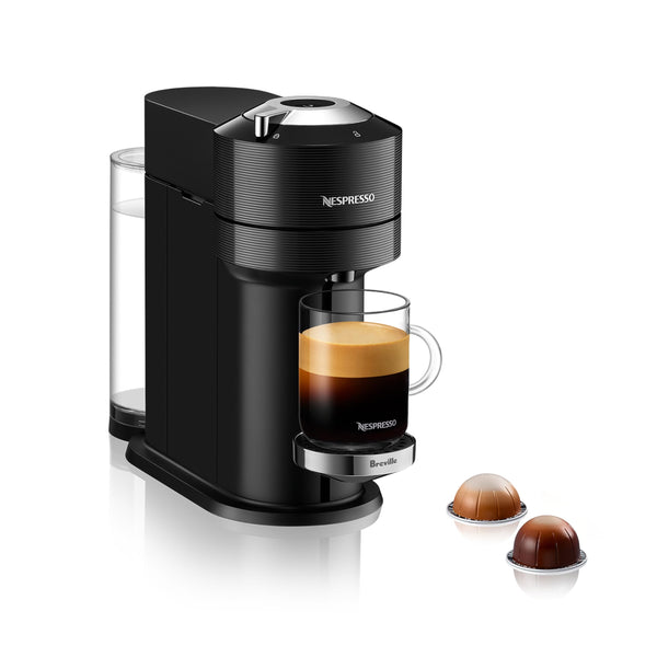 NESPRESSO VERTUO NEXT PREMIUM CLASSIC BLACK BY BREVILLE MACHINE ONLY - BLACK Like New