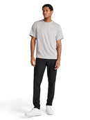 REEBOK MEN'S 5-POCKET VOYAGER OBLONG PANT, TAPERED FIT, 34W X 32L - BLACK - Brand New
