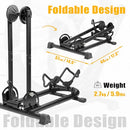 BIKEHAND FOLDABLE BIKE STAND FLOOR RACK QUICK-FOLD DESIGN YC-96 - BLACK - Like New
