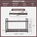 STORAGE MANIAC Under Sink 2 Tier Expandable STM1102000019 - BRONZE - Brand New