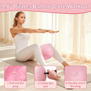 Hoedia Pilates Kit for Women, Pilates Equipment Ring and Ball Set - Pink - Like New
