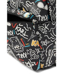 Karl Lagerfeld Paris Amour Backpack Black/Orange Combo One Size - Brand New
