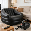 BOMPOW Electric Air Pump for Inflatables, AC (110V), 600W, 20L/min, Black - Like New