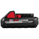 MILWAUKEE M18 REDLITHIUM HIGH OUTPUT CP3.0 BATTERY - RED/BLACK - Like New
