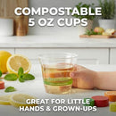 Responsible Products Clear Cold Cup, 5 oz Cups (2000 Count) - B0CBKWP9DJ - Brand New