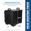 Carlisle FoodService Products Cateraide Front Loading Insulated Food Pan Carrier - Brand New
