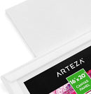 ARTEZA Canvas Boards 16 x 20" Pack of 14 Blank White Canvas - B07G7HPT72 - Brand New