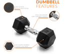 GENERIC 15LBS DUMBELL PAIR - BLACK - Like New