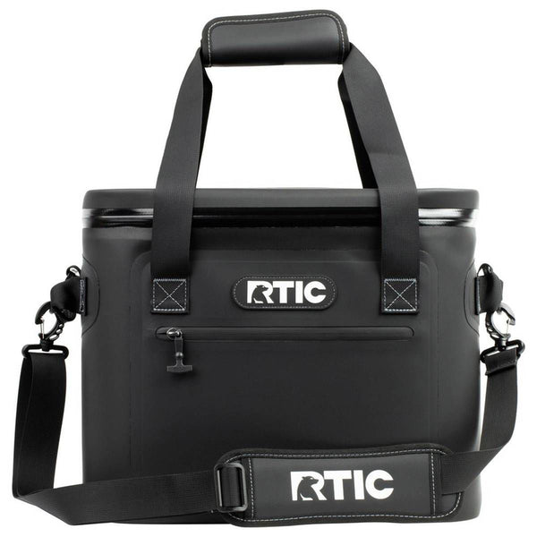 RTIC OUTDOORS 30 CANS SOFT SIDED COOLER - BLACK - Like New