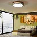 Lunabode LED Double Ring Dimmable LED Ceiling Light, Flush Mount, Porch & Room - Brand New