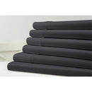 KATHY IRELAND 1500 THREAD COUNT 6 PC SHEET SET - FULL - CHARCOAL - Brand New