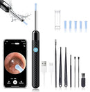 LEIPUT-X6 Ear Wax Removal Tool with 7 Pcs Ear Set Cleaner Camera - Black Like New