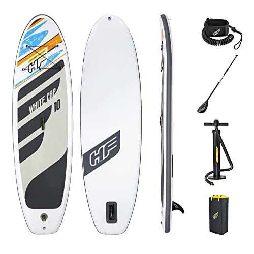 Bestway Hydro-Force Inflatable Stand Up Paddle Board 65342E - White - Like New