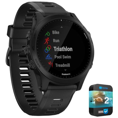 Garmin 945 GPS Sport Watch Bundle with 2 YR CPS Enhanced Protection Pack Like New