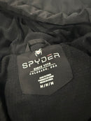 SPYDER FLEX SHELL PUFFER JACKET - SIZE: MEN M - BLACK - Like New